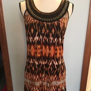 Multi colored summer dress.